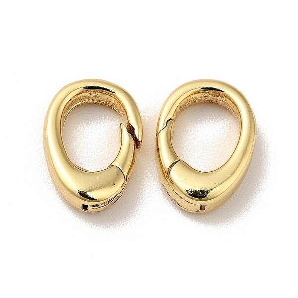 Brass Spring Gate Rings