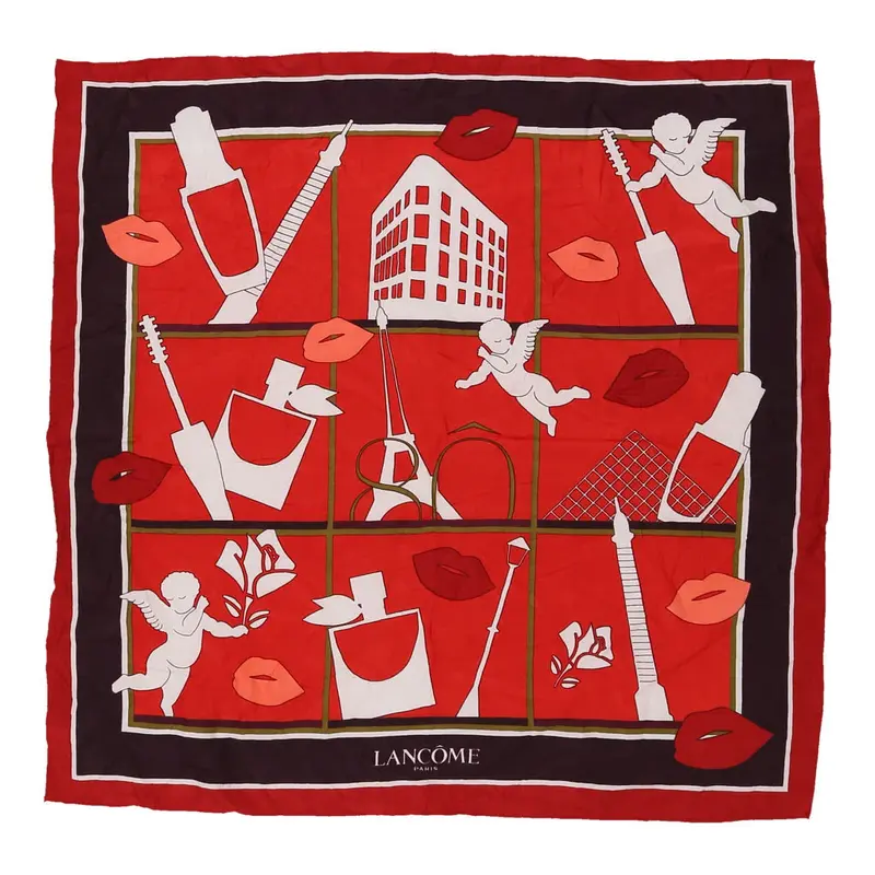 Lancóme Scarf - No Size Red Polyester