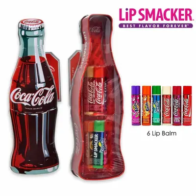 Coca Cola vintage tin bottle 6 pcs lip balm