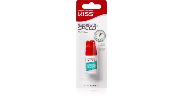 Kiss my face Quick Drying Nail Glue - 3.0g