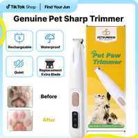 2025 New Pet Trimmer for dogs and cats,Waterproof Rechargeable Pet Shaver with LED Light, Multifunctional Pet Hair Clippers f...