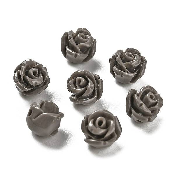 Synthetic Coral Carved Beads