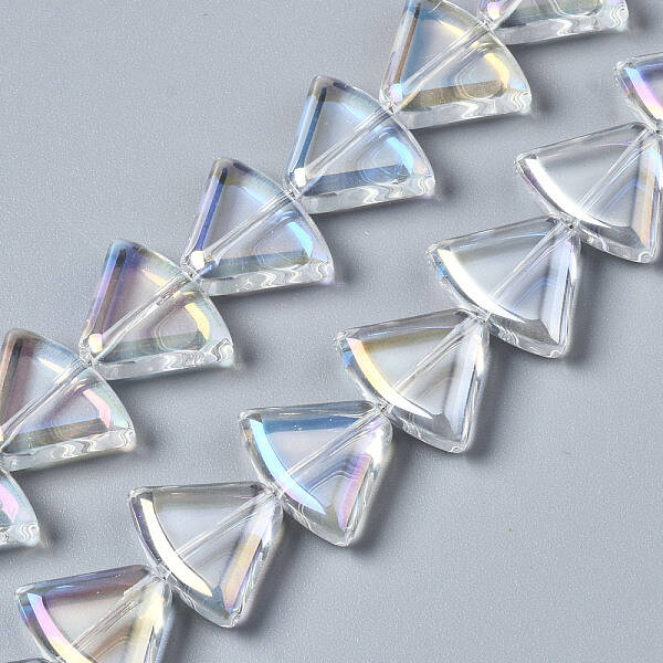 Electroplate Glass Beads Strands
