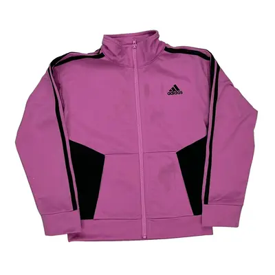 Age 6 Adidas Zip Up - XS Pink Polyester