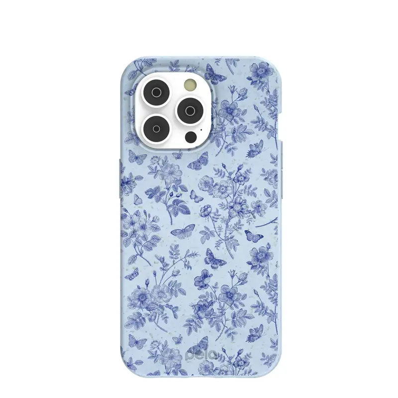 Powder Blue Porcelain iPhone 14 Pro Case