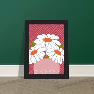 Daisy Dreamscape - Luxurious Wall Art