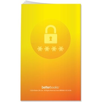 300 Custom Better Book - Track Your Passwords - 36 Pages