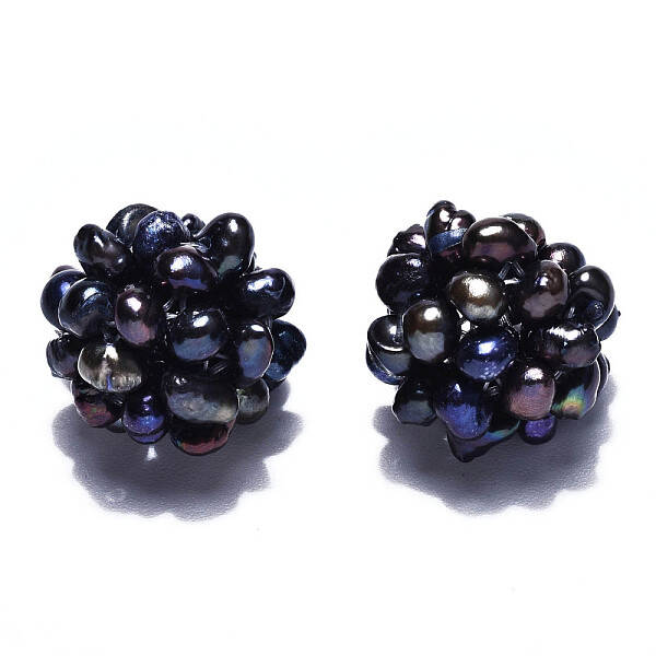 Round Natural Cultured Freshwater Pearl Beads