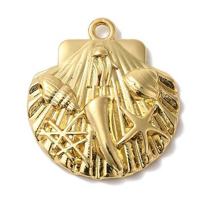 Rack Plating Brass Pendants
