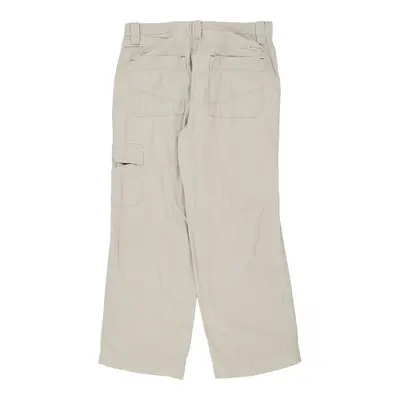 Columbia Trousers - 35W 29L Beige Cotton