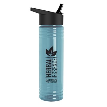 200 Promotional 24 oz Slim Fit UpCycle rPET Bottles With Flip ...