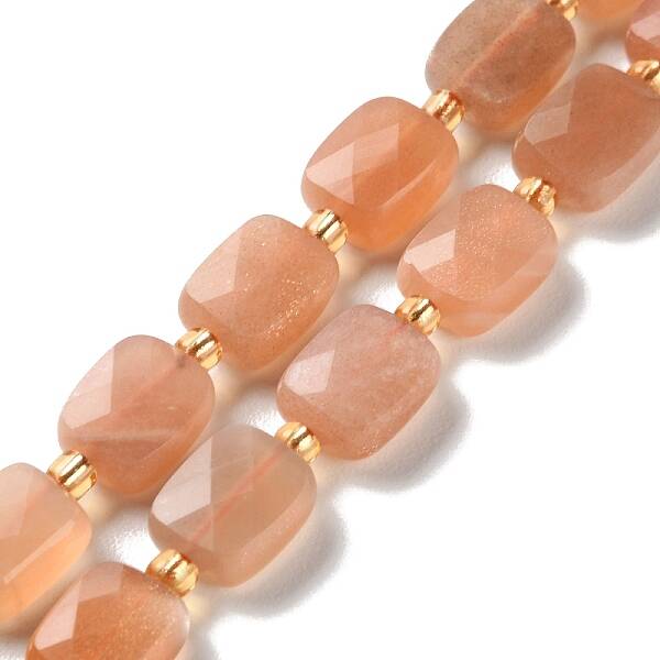 Natural Sunstone Beads Strands