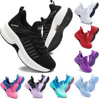 Womens Sneakers Non-Slip Breathable Running Shoes Comfortable Casual Sports Footwear Tennis Walking Shoes Sports Shoes closed...