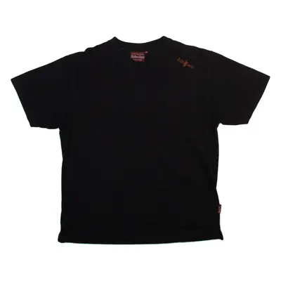 MARLBORO Mens T-Shirt Black USA V-Neck XL