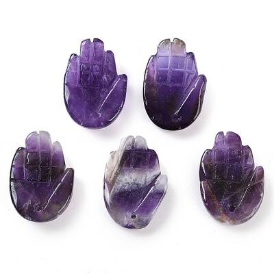Natural Amethyst Pendants