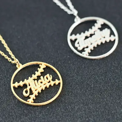 Softball Necklace, Softball Team Gifts, Softball Senior Night Gifts, Personalized Softball Gifts, Necklace, End of Season, So...