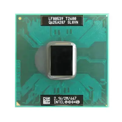 YJ144 Dell 2.16GHz 667MHz FSB 2MB L2 Cache Socket PGA478 Intel Core Duo T2600 Dual-Core Processor