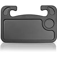 Car Steering Wheel Desk | Food Table for Car | Steering Wheel Tray for Constant Travelers, Fits Most Vehicles Steering Wheels...
