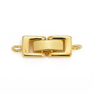 Brass Fold Over Clasps
