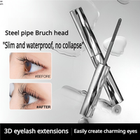 3D three-dimensional extension mascara waterproof, long-lasting, curling, no smudging, natural and long-lasting shaping steel...