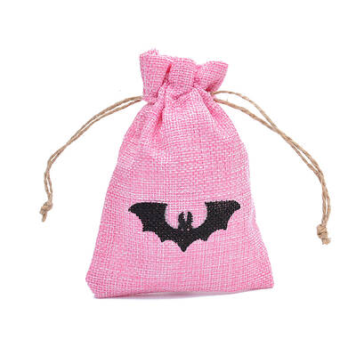 Halloween Burlap Packing Pouches