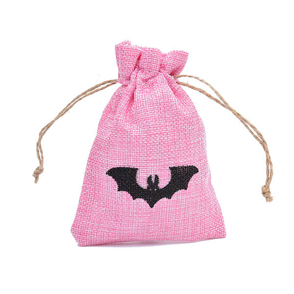 Halloween Burlap Packing Pouches