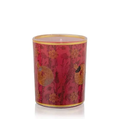 Ortigia Pomegranate Decorated Candle 150 g