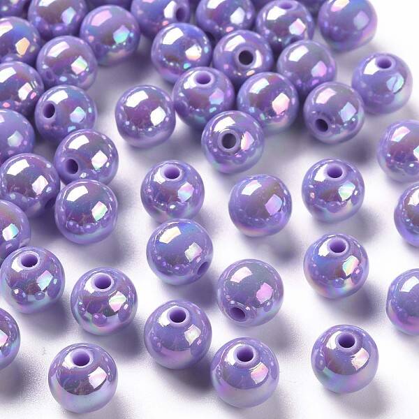 Opaque Acrylic Beads