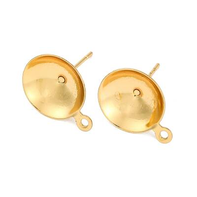 304 Stainless Steel Stud Earring Findings