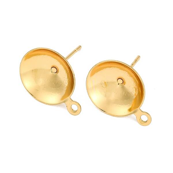 304 Stainless Steel Stud Earring Findings