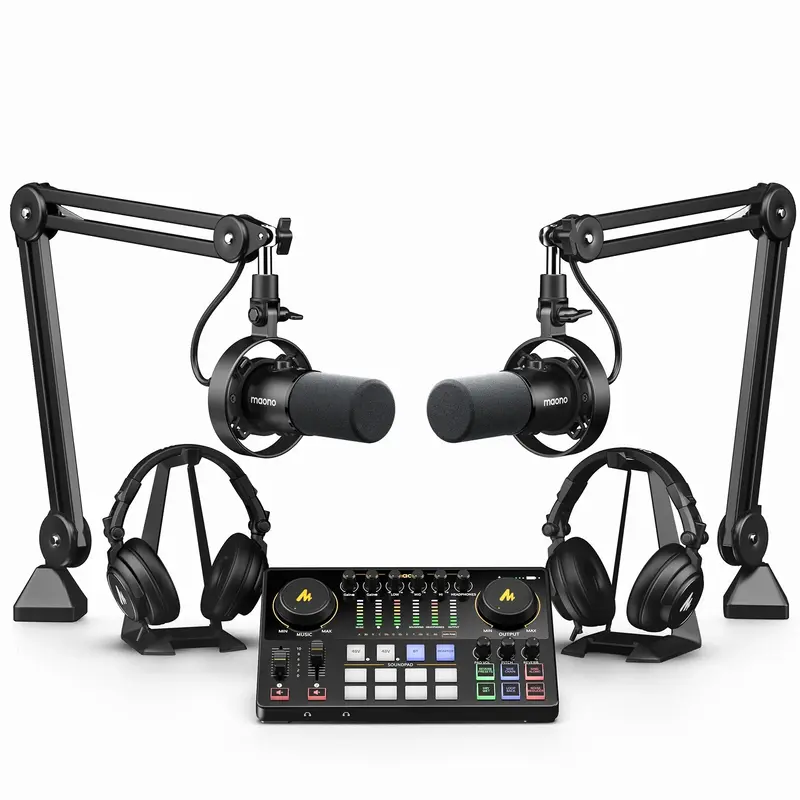 Two People Podcast Equipment Bundle