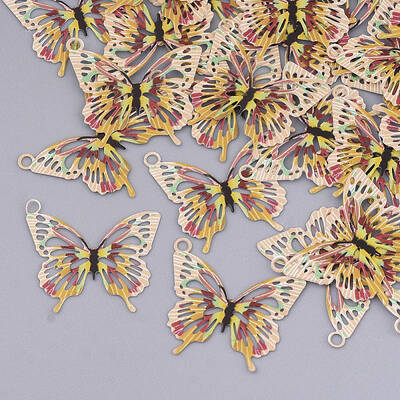Printed Brass Pendants