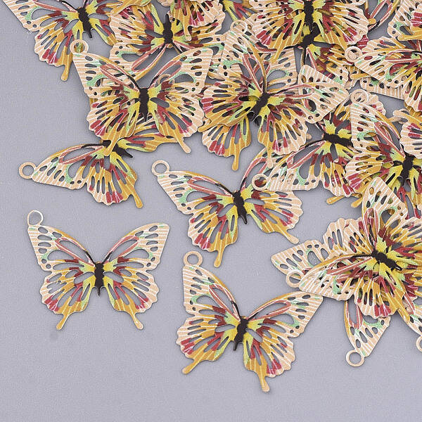 Printed Brass Pendants