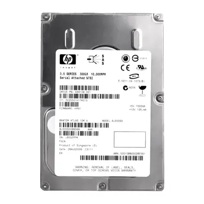 434108-001 HP 300GB 3Gb/s SAS 10000 3.5-inch 16MB Hard Drive