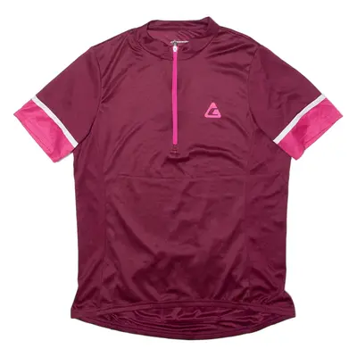 CROSSWAVE Cycling Mens Jersey Maroon 1/4 Zip XL