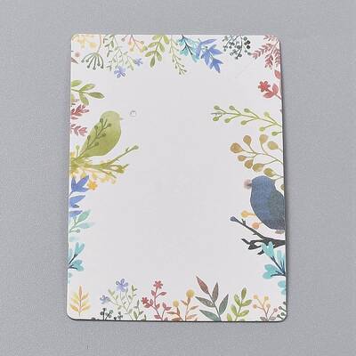 Cardboard Jewelry Display Cards