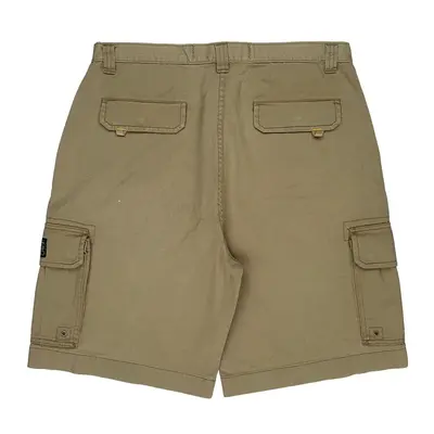 Nautica Cargo Shorts - 38W 11L Khaki Cotton | Size: 38″ waist