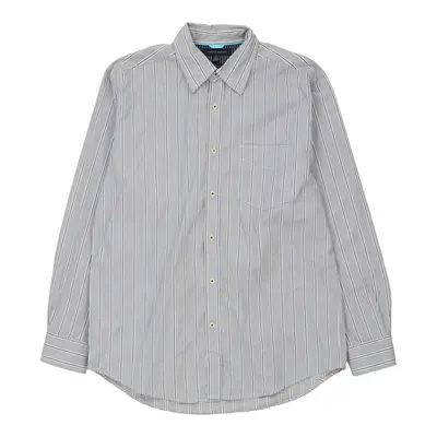 Tommy Hilfiger Striped Shirt - Medium Grey Cotton
