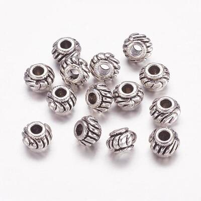 Tibetan Style Spacer Beads