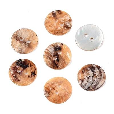 2-Hole Mother of Pearl Buttons