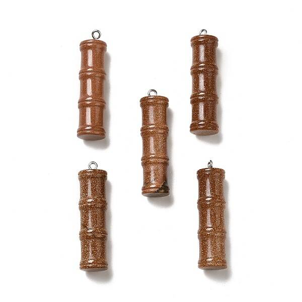 Synthetic Goldstone Pendants