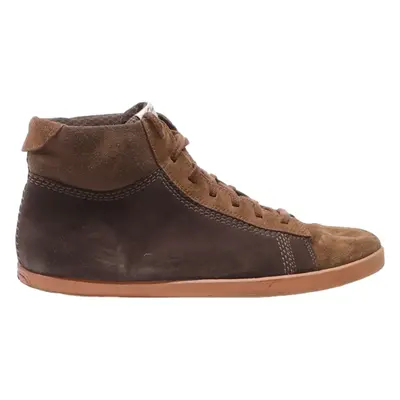 CLARKS Lace-Up Boots Brown Suede Mens UK 7