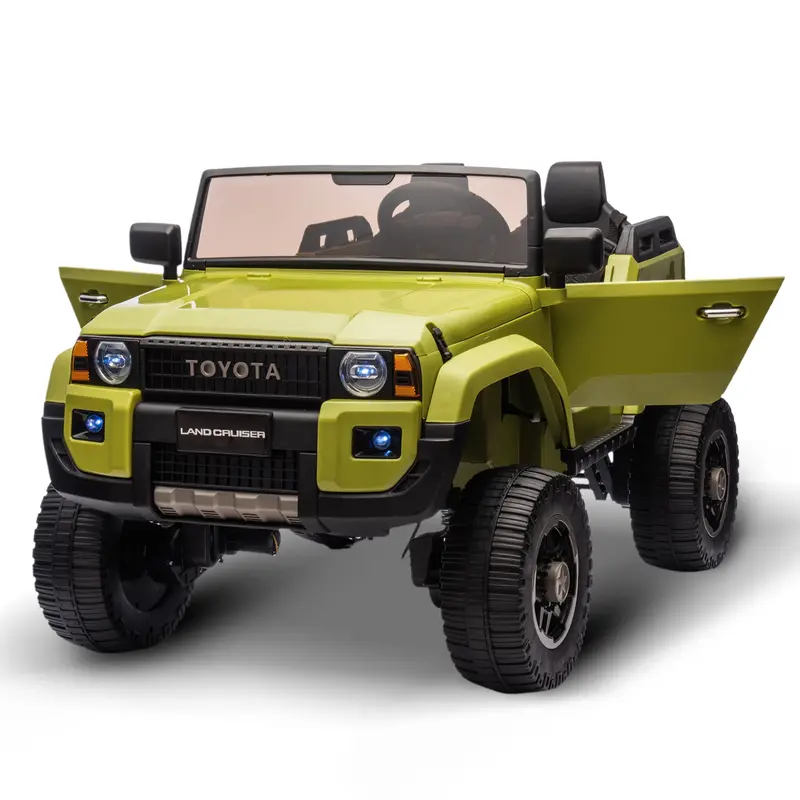 Garvee Ride P Series 24V Kids Electric Ride-On Car w/Parent Remote Control, 4WD/2WD Switch, Bluetooth Music, LED Lights & Sho...