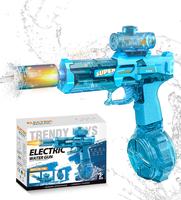 Ultimate Battle Blaster Electric Water Guns with Realistic Gun Muzzle Flame High Capacity Squirt Guns Summer Outdoor Beach Sw...