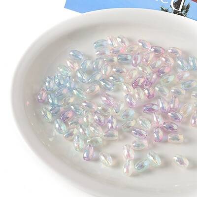 Opaque Acrylic European Beads