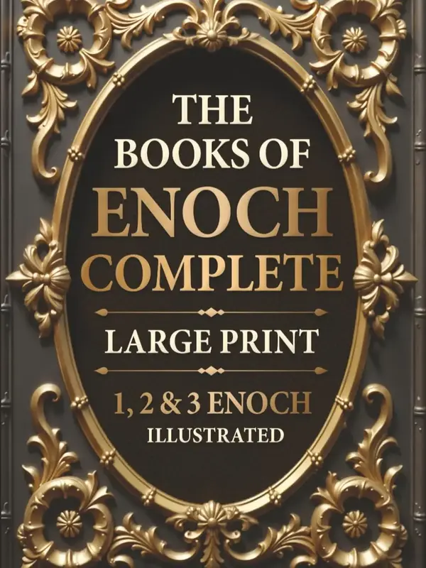 The Books of Enoch Complete LARGE PRINT (Illustrated): 1, 2 & 3 Enoch With Authentic Illustrations, Insightful Introductions ...