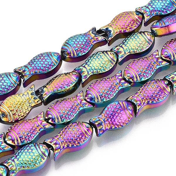 Electroplate Glass Beads Strands
