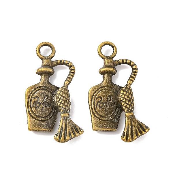 Tibetan Style Alloy Liquor Bottle Pendants