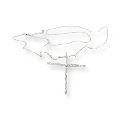 Simple Silver Cross  Sterling Silver 925