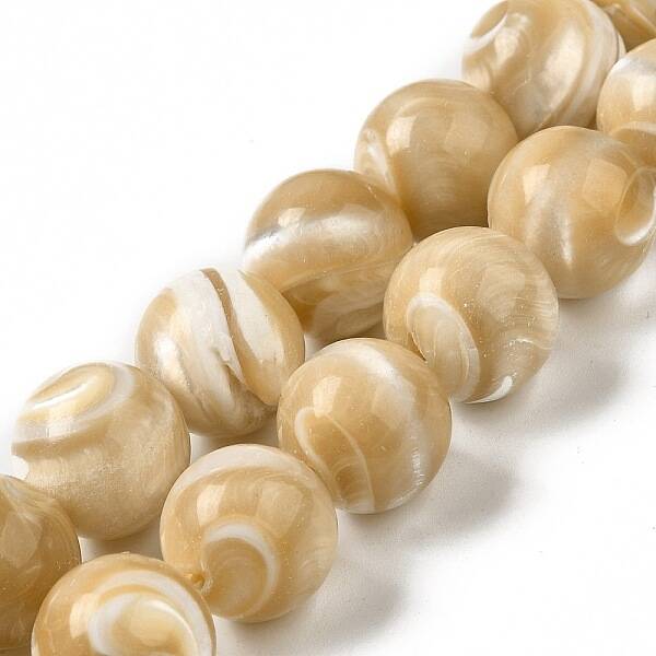 Natural Trochus Shell Beads Strands
